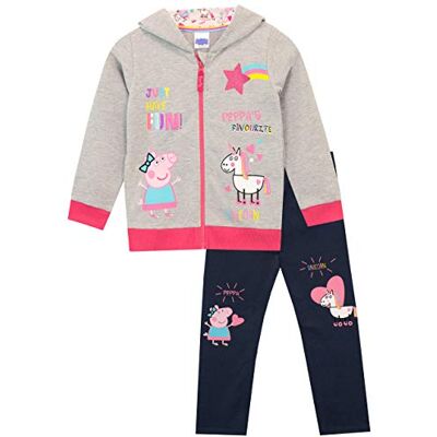 Peppa Pig Ensemble leggings et sweat-shirt à capuche Licorne Fille Multicolore 12-18 Mois - Publicité Peppa Pig Ensemble leggings et sweat-shirt à capuche Licorne Fille Multicolore 12-18 Mois - Publicité