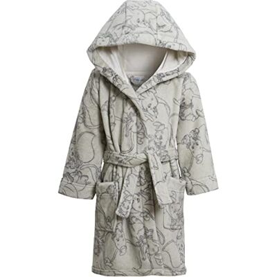 Disney Dumbo Peignoir à capuche en polaire pour bébé fille et garçon Motif éléphant Gris, gris, 2 ans - Publicité Disney Dumbo Peignoir à capuche en polaire pour bébé fille et garçon Motif éléphant Gris, gris, 2 ans - Publicité