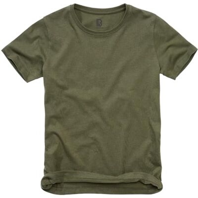 Brandit Kids T-Shirt, Oliv, 158-164 Mixte Enfant - Publicité Brandit Kids T-Shirt, Oliv, 158-164 Mixte Enfant - Publicité