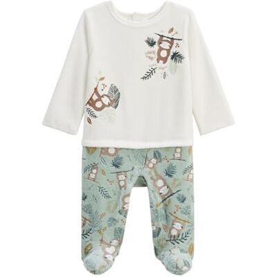 Petit Béguin Pyjama bébé en Velours Cache-Cache - Publicité Petit Béguin Pyjama bébé en Velours Cache-Cache - Publicité