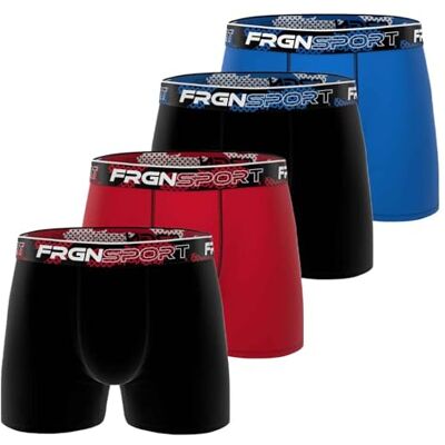 FREEGUN Lot de 4 Boxers Garçon Coton Dynamik Sport (12-14 Ans, Tom A1) - Publicité FREEGUN Lot de 4 Boxers Garçon Coton Dynamik Sport (12-14 Ans, Tom A1) - Publicité