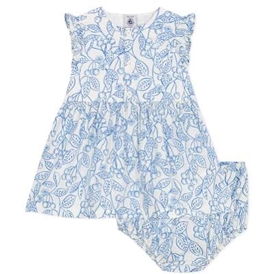 Petit Bateau A0CLJ Robe sans Manches Marshmallow/Porcelana Bébé Fille 24 Mois - Publicité Petit Bateau A0CLJ Robe sans Manches Marshmallow/Porcelana Bébé Fille 24 Mois - Publicité