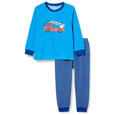 Playshoes Mixte Enfant Deux Pièces Éponge Ensemble De Pyjama, Pompiers, 116 EU - Publicité Playshoes Mixte Enfant Deux Pièces Éponge Ensemble De Pyjama, Pompiers, 116 EU - Publicité