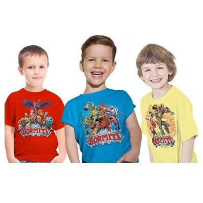 Gormiti T-Shirt 3/4 Ans - T-Shirt - Publicité Gormiti T-Shirt 3/4 Ans - T-Shirt - Publicité