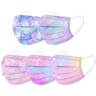 nvtuuer 50Pcs Enfant Jetable 3 Couches Filtre, Mignonne Facial imprimé Sport Anti-poussière Les Extérieurs Bandana,Confortable Respirable écharpe Animaux Fille et Garçon (C06, taille unique) - Publicité nvtuuer 50Pcs Enfant Jetable 3 Couches Filtre, Mignonne Facial imprimé Sport Anti-poussière Les Extérieurs Bandana,Confortable Respirable écharpe Animaux Fille et Garçon (C06, taille unique) - Publicité