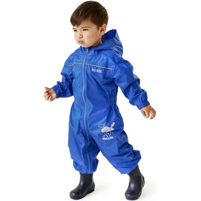 Regatta Puddle IV Combinaison imperméable Mixte Enfant -Bleu (Oxford Blue)-Taille: 18-24 Mois (92 EU) - Publicité Regatta Puddle IV Combinaison imperméable Mixte Enfant -Bleu (Oxford Blue)-Taille: 18-24 Mois (92 EU) - Publicité