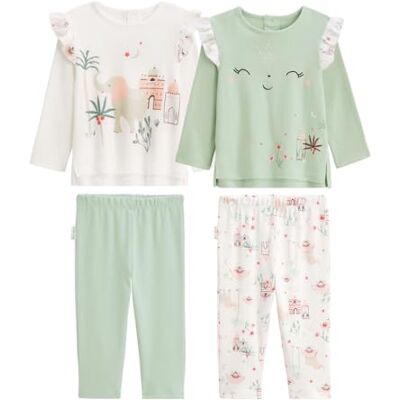 Petit Béguin Lot de 2 Pyjamas Enfant Arya - Publicité Petit Béguin Lot de 2 Pyjamas Enfant Arya - Publicité