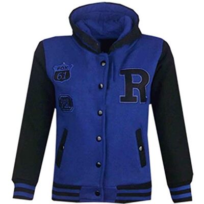 A2Z 4 Kids® Enfants Filles Garçons R Fashion NYC FOX Baseball Encapuchonné Veste Varsity Sweat À Capuche Âge 2 3 4 5 6 7 8 9 10 11 12 Ans - Publicité A2Z 4 Kids® Enfants Filles Garçons R Fashion NYC FOX Baseball Encapuchonné Veste Varsity Sweat À Capuche Âge 2 3 4 5 6 7 8 9 10 11 12 Ans - Publicité