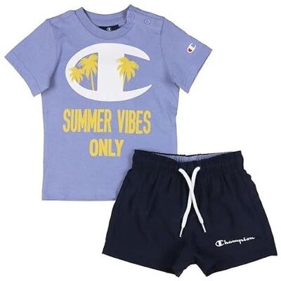 Champion SET 306049, Lilas/bleu-VS076, 18 mois - Publicité Champion SET 306049, Lilas/bleu-VS076, 18 mois - Publicité