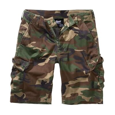 Brandit Kids BDU Ripstop Shorts, darkcamo, Normal Mixte - Publicité Brandit Kids BDU Ripstop Shorts, darkcamo, Normal Mixte - Publicité