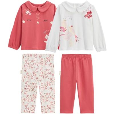 Petit Béguin Lot de 2 Pyjamas Enfant 2 pièces Camila - Publicité Petit Béguin Lot de 2 Pyjamas Enfant 2 pièces Camila - Publicité
