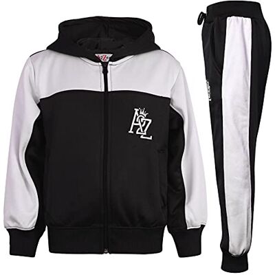 A2Z 4 Kids A2Z 4 Enfants Filles Garçons Unisexe Survêtement A2Z Brodé Contraste Lambrissé Toison À Capuche Hoodie Black 5-6 - Publicité A2Z 4 Kids A2Z 4 Enfants Filles Garçons Unisexe Survêtement A2Z Brodé Contraste Lambrissé Toison À Capuche Hoodie Black 5-6 - Publicité
