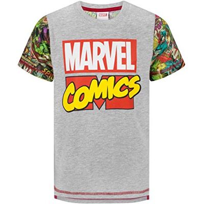 Marvel T-Shirt pour garçons Enfants Superhero Comics Top 13-14 Ans - Publicité Marvel T-Shirt pour garçons Enfants Superhero Comics Top 13-14 Ans - Publicité