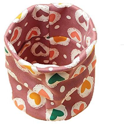 Pluto & Fox Cache-cou Thermique Pour Les Enfants De Plus De 2 Ans De Coton Avec Polaire Intérieur De Garçons Et Filles Avec Des Dessins D'enfants (Coeur rose) - Publicité Pluto & Fox Cache-cou Thermique Pour Les Enfants De Plus De 2 Ans De Coton Avec Polaire Intérieur De Garçons Et Filles Avec Des Dessins D'enfants (Coeur rose) - Publicité
