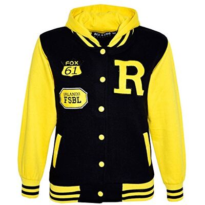 A2Z 4 Kids Enfants Filles Garçons R Fashion Fox Baseball Encapuchonné Veste Varsity Sweat À Capuche Âge 2 3 4 5 6 7 8 9 10 11 12 Ans - Publicité A2Z 4 Kids Enfants Filles Garçons R Fashion Fox Baseball Encapuchonné Veste Varsity Sweat À Capuche Âge 2 3 4 5 6 7 8 9 10 11 12 Ans - Publicité