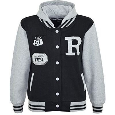A2Z 4 Kids Enfants Filles Garçons R Fashion Fox Baseball Encapuchonné Veste Varsity Sweat À Capuche Âge 2 3 4 5 6 7 8 9 10 11 12 Ans - Publicité A2Z 4 Kids Enfants Filles Garçons R Fashion Fox Baseball Encapuchonné Veste Varsity Sweat À Capuche Âge 2 3 4 5 6 7 8 9 10 11 12 Ans - Publicité