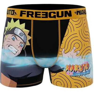 FREEGUN Boxers Garçon Naruto Attaque Imprimé Naruto Anti-frottements Polyester Boxers Amusants sous-vêtements pour Garçons 12/14 - Publicité FREEGUN Boxers Garçon Naruto Attaque Imprimé Naruto Anti-frottements Polyester Boxers Amusants sous-vêtements pour Garçons 12/14 - Publicité