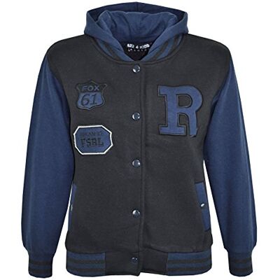 A2Z 4 Kids Enfants Filles Garçons R Fashion Fox Baseball Encapuchonné Veste Varsity Sweat À Capuche Âge 2 3 4 5 6 7 8 9 10 11 12 Ans - Publicité A2Z 4 Kids Enfants Filles Garçons R Fashion Fox Baseball Encapuchonné Veste Varsity Sweat À Capuche Âge 2 3 4 5 6 7 8 9 10 11 12 Ans - Publicité