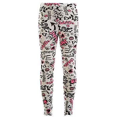A2Z 4 Kids Enfants Filles Love Comique Graffiti Imprimér Legging Patineur Midi Robe Crop Top Jupe Âge 7 8 9 10 11 12 13 Ans - Publicité A2Z 4 Kids Enfants Filles Love Comique Graffiti Imprimér Legging Patineur Midi Robe Crop Top Jupe Âge 7 8 9 10 11 12 13 Ans - Publicité