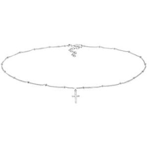 Elli Collier ras du cou avec boules et pendentif en forme de croix -Pour femme En argent sterling 925, 360 - Publicité Elli Collier ras du cou avec boules et pendentif en forme de croix -Pour femme En argent sterling 925, 360 - Publicité