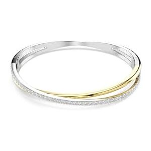Swarovski Bracelet-jonc Hyperbola, Taille ronde, Blanc, Finition mix de métal - Publicité Swarovski Bracelet-jonc Hyperbola, Taille ronde, Blanc, Finition mix de métal - Publicité