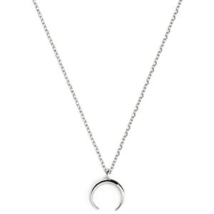 SINGULARU Collier Moonset Argent. Pendentif en Argent Sterling 925 avec Finition Plaqué Rhodium et Demi-Lune. Chaîne Taille Unique. Bijoux pour Femme - Publicité SINGULARU Collier Moonset Argent. Pendentif en Argent Sterling 925 avec Finition Plaqué Rhodium et Demi-Lune. Chaîne Taille Unique. Bijoux pour Femme - Publicité