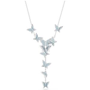 Swarovski Collier en Y Lilia mariposa azul - Publicité Swarovski Collier en Y Lilia mariposa azul - Publicité