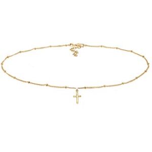 Elli Collier ras du cou avec boules et pendentif en forme de croix -Pour femme En argent sterling 925, 360 - Publicité Elli Collier ras du cou avec boules et pendentif en forme de croix -Pour femme En argent sterling 925, 360 - Publicité