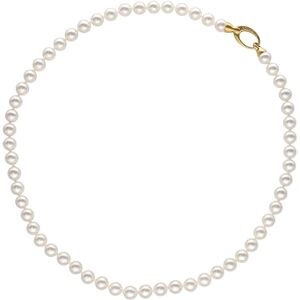 MAJORICA Collier Lyra avec perles Collection éternelle Fabriqué en argent doré Perles blanches rondes de 6 mm Longueur 45 cm Fermoir mousqueton Collier pour femme, Argent, Perle - Publicité MAJORICA Collier Lyra avec perles Collection éternelle Fabriqué en argent doré Perles blanches rondes de 6 mm Longueur 45 cm Fermoir mousqueton Collier pour femme, Argent, Perle - Publicité