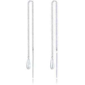 Elli Boucles d'Oreilles Femmes Pendentif d'oreilles Goutte Pendentif Traversante Basique en Argent Sterling 925 - Publicité Elli Boucles d'Oreilles Femmes Pendentif d'oreilles Goutte Pendentif Traversante Basique en Argent Sterling 925 - Publicité