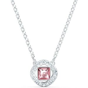 Swarovski Collier Una Angelic, Rose, Métal rhodié - Publicité Swarovski Collier Una Angelic, Rose, Métal rhodié - Publicité