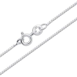 Amberta Chaîne en Argent Sterling 925 Massif pour Femme et Homme Chaîne Fine et Délicate – Maille Carrée Gourmette Singapour Perlée Serpent Trombone 40/45/50/55/60 cm: Maille Carrée 45 cm - Publicité Amberta Chaîne en Argent Sterling 925 Massif pour Femme et Homme Chaîne Fine et Délicate – Maille Carrée Gourmette Singapour Perlée Serpent Trombone 40/45/50/55/60 cm: Maille Carrée 45 cm - Publicité