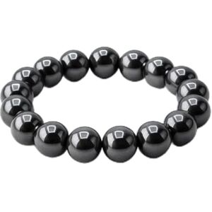 PURAJA bague en pierre naturelle authentique: Hématite Nature Bague élastique anti-stress Anneau à perles en minéraux de haute qualité - Publicité PURAJA bague en pierre naturelle authentique: Hématite Nature Bague élastique anti-stress Anneau à perles en minéraux de haute qualité - Publicité