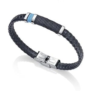 Viceroy Fashion Bracelet homme acier cuir tressé, Cuir Métal, Cuir Métal - Publicité Viceroy Fashion Bracelet homme acier cuir tressé, Cuir Métal, Cuir Métal - Publicité