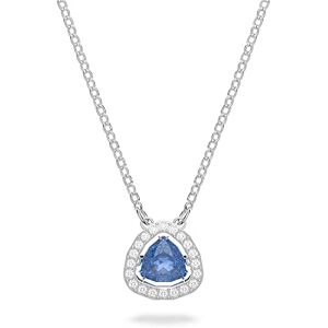 Swarovski Collier Millenia, pierre claire avec monture en métal rhodié, bleu - Publicité Swarovski Collier Millenia, pierre claire avec monture en métal rhodié, bleu - Publicité