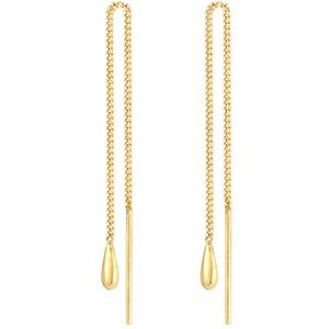 Elli Boucles d'Oreilles Femmes Pendentif d'oreilles Goutte Pendentif Traversante Basique en Argent Sterling 925 - Publicité Elli Boucles d'Oreilles Femmes Pendentif d'oreilles Goutte Pendentif Traversante Basique en Argent Sterling 925 - Publicité