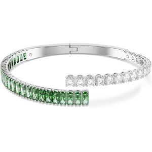 Swarovski Bracelet Matrix, Tailles mixtes, Vert, Métal rhodié - Publicité Swarovski Bracelet Matrix, Tailles mixtes, Vert, Métal rhodié - Publicité