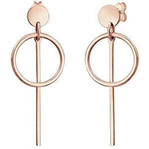 Elli Boucles d'Oreilles Femmes Pendentif d'oreilles Géo Cercle Basique Minimaliste Cool en Argent Sterling 925 - Publicité Elli Boucles d'Oreilles Femmes Pendentif d'oreilles Géo Cercle Basique Minimaliste Cool en Argent Sterling 925 - Publicité