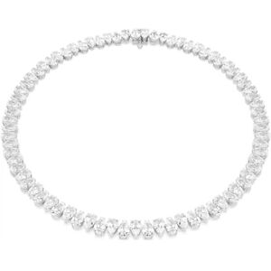Collier Swarovski Matrix forme poire blanc - Publicité Collier Swarovski Matrix forme poire blanc - Publicité