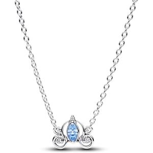 PANDORA Disney Cinderellas Kutsche Collier-Halskette -45 Chaîne de Cou pour Femmes - Publicité PANDORA Disney Cinderellas Kutsche Collier-Halskette -45 Chaîne de Cou pour Femmes - Publicité