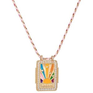 Caiduoduo carte de tarot de style rétro grand collier carré soleil lune étoile à huit branches amour planète désert collier - Publicité Caiduoduo carte de tarot de style rétro grand collier carré soleil lune étoile à huit branches amour planète désert collier - Publicité