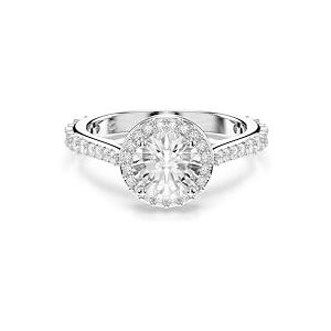 Swarovski Bague de cocktail Una Angelic, design étoilé avec cristal incolore et pavé, en métal plaqué ton argenté - Publicité Swarovski Bague de cocktail Una Angelic, design étoilé avec cristal incolore et pavé, en métal plaqué ton argenté - Publicité
