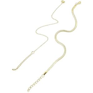 Yotlein 2 Pièces Chaine de Cheville, Chevillettes en Or, Bracelets de Cheville pour Femmes, Bijoux de Cheville D'été, Bracelet de Cheville Réglable, Couches Imperméable à l’eau Bracelet de Cheville - Publicité Yotlein 2 Pièces Chaine de Cheville, Chevillettes en Or, Bracelets de Cheville pour Femmes, Bijoux de Cheville D'été, Bracelet de Cheville Réglable, Couches Imperméable à l’eau Bracelet de Cheville - Publicité