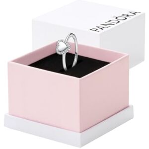 PANDORA 193801C01 Bague pour Femme en Forme de cœur en Argent, 56/17,8, Argent Sterling, Zircone cubique - Publicité PANDORA 193801C01 Bague pour Femme en Forme de cœur en Argent, 56/17,8, Argent Sterling, Zircone cubique - Publicité