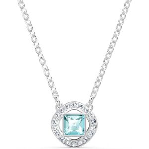 Swarovski Collier Una Angelic, Bleu, Métal rhodié - Publicité Swarovski Collier Una Angelic, Bleu, Métal rhodié - Publicité