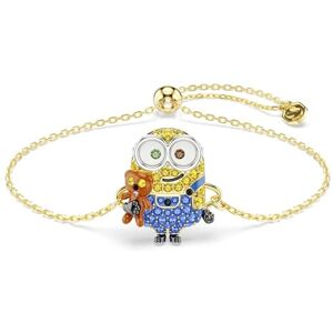 Swarovski Bracelet Minions Bob, Pavé, Multicolore, Placage de ton or - Publicité Swarovski Bracelet Minions Bob, Pavé, Multicolore, Placage de ton or - Publicité
