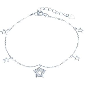 Yumilok Bracelets de cheville en argent 925, bracelet de cheville étoile pour femme et fille, brillant, zircon incrusté, la chaîne d'ancré ajustable, bijoux pour Noël et Anniversaire, Argent sterling - Publicité Yumilok Bracelets de cheville en argent 925, bracelet de cheville étoile pour femme et fille, brillant, zircon incrusté, la chaîne d'ancré ajustable, bijoux pour Noël et Anniversaire, Argent sterling - Publicité