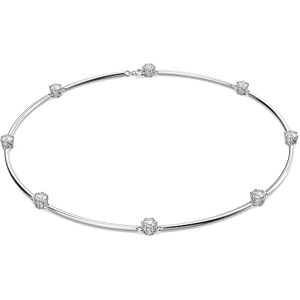 Swarovski Collier Constella en cristal blanc, plaqué rhodium - Publicité Swarovski Collier Constella en cristal blanc, plaqué rhodium - Publicité