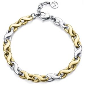 Viceroy Bracelet bicolore en acier inoxydable pour femme - Publicité Viceroy Bracelet bicolore en acier inoxydable pour femme - Publicité