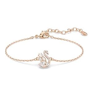 Swarovski Bracelet Swan, Tailles variées, Cygne, Blanc, Placage de ton or rosé - Publicité Swarovski Bracelet Swan, Tailles variées, Cygne, Blanc, Placage de ton or rosé - Publicité